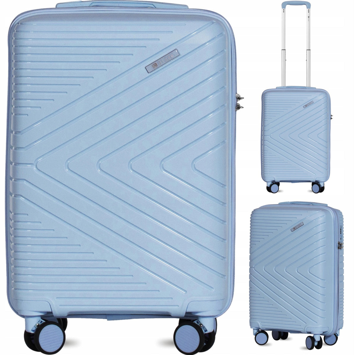 SUITCASE M SMALL "20" HANDY CABIN PP ON WHEELS HARD BLOOM 6 COLORS EAN (GTIN) 5906293691091