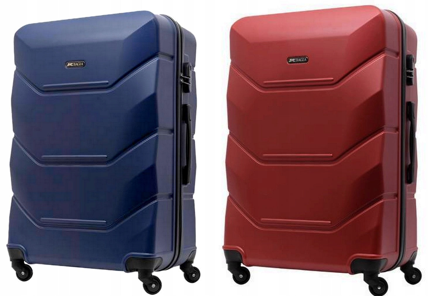 SUITCASE MEDIUM TRAVEL WHEELS LUGGAGE EXCLUSIVE XL 15 COLORS PREMIUM Packaging status original