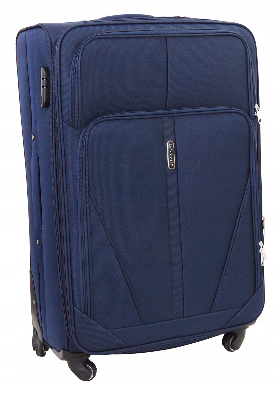 SUITCASE ON WHEELS LUGGAGE LARGE XXL MODEL 1702-1 Brand Gravitt