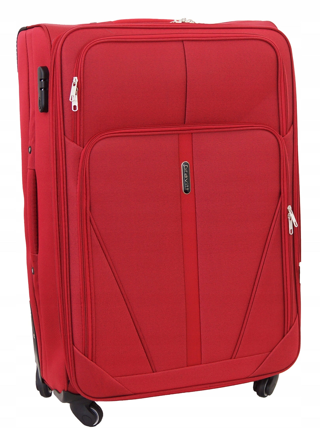 SUITCASE ON WHEELS LUGGAGE LARGE XXL MODEL 1702-1 Height 75 cm
