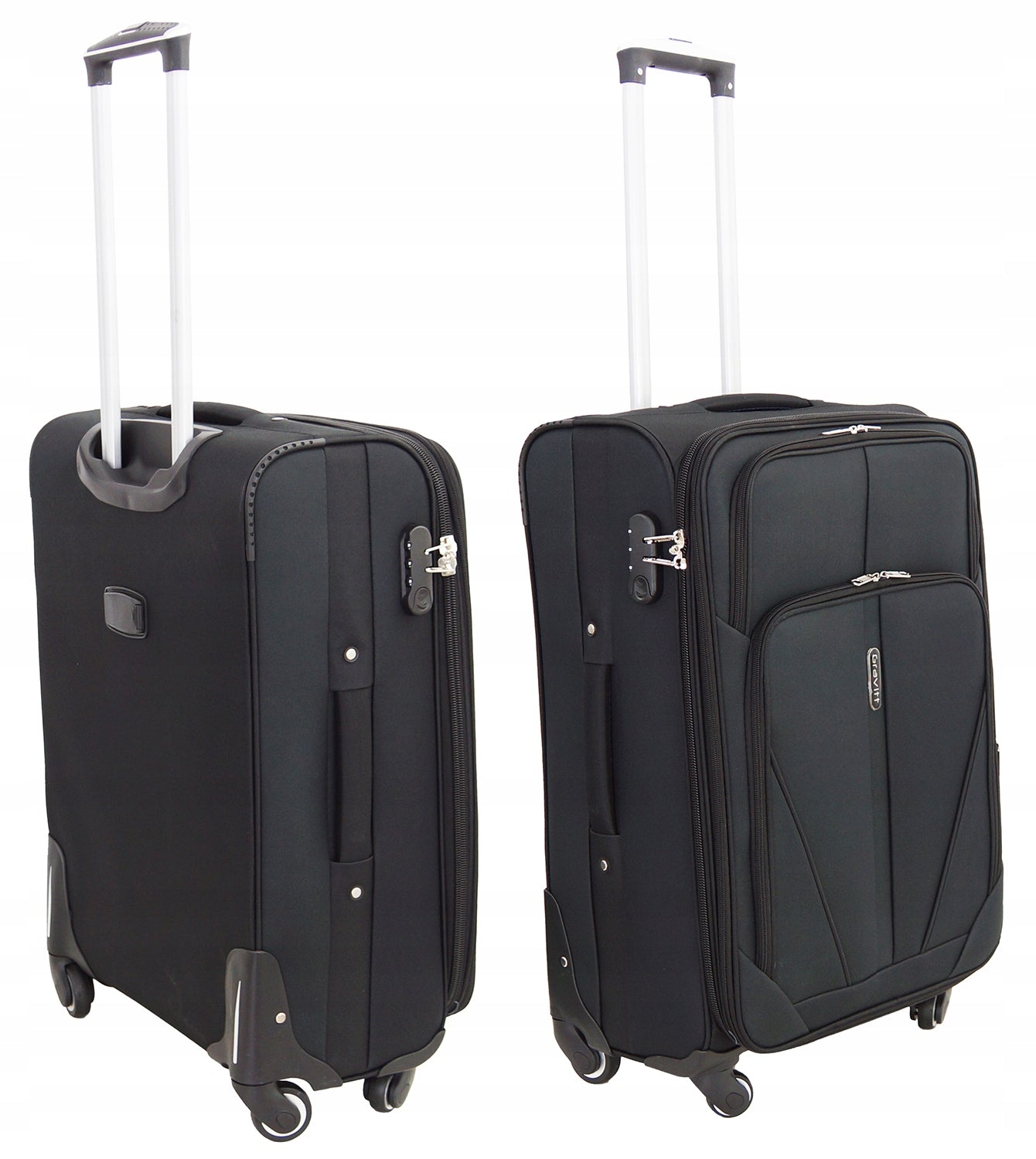 SUITCASE ON WHEELS LUGGAGE MEDIUM XL MODEL 1702-1