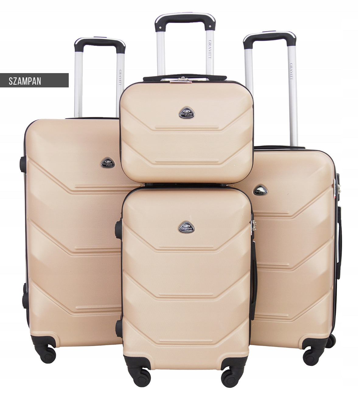SUITCASE SET 4in1 950 LARGE MEDIUM CABIN CASE LUGGAGE Manufacturer code 950/KPL/MIX