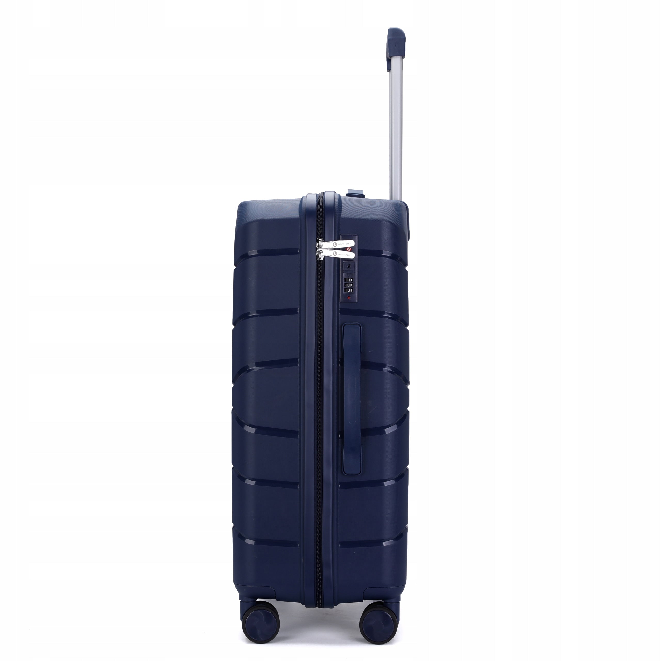 SUITCASE SMALL INDESTRUCTIBLE CABIN TRAVEL LUGGAGE ON WHEELS "M" Brand no brand