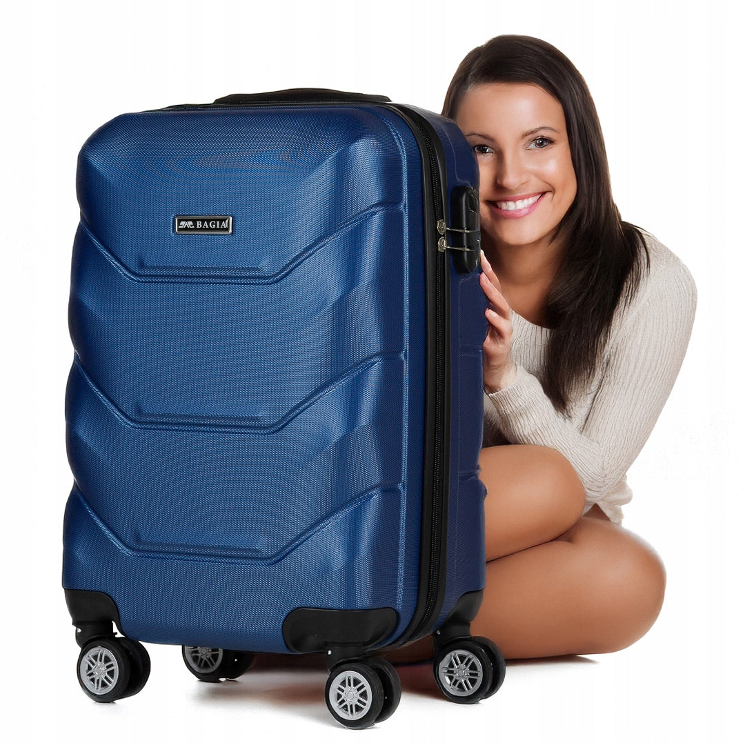 SUITCASE SMALL TRAVEL PREMIUM CABIN WHEELS LARGEST BAG 38 L