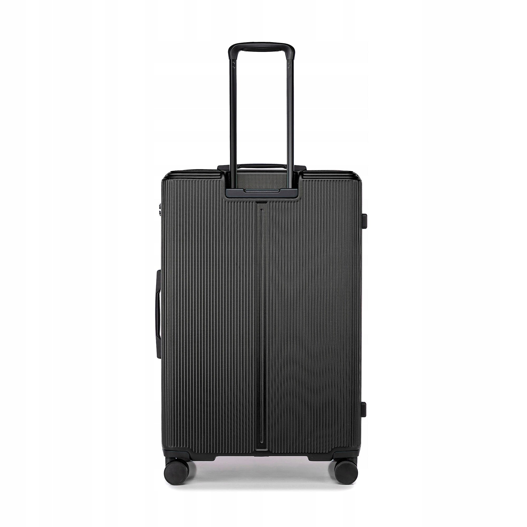 SUITCASE WITTCHEN 56-3A-603-10 BLACK LARGE ABS 76x50x29 96L STRIPES LINE Manufacturer code 56-3A-603-10