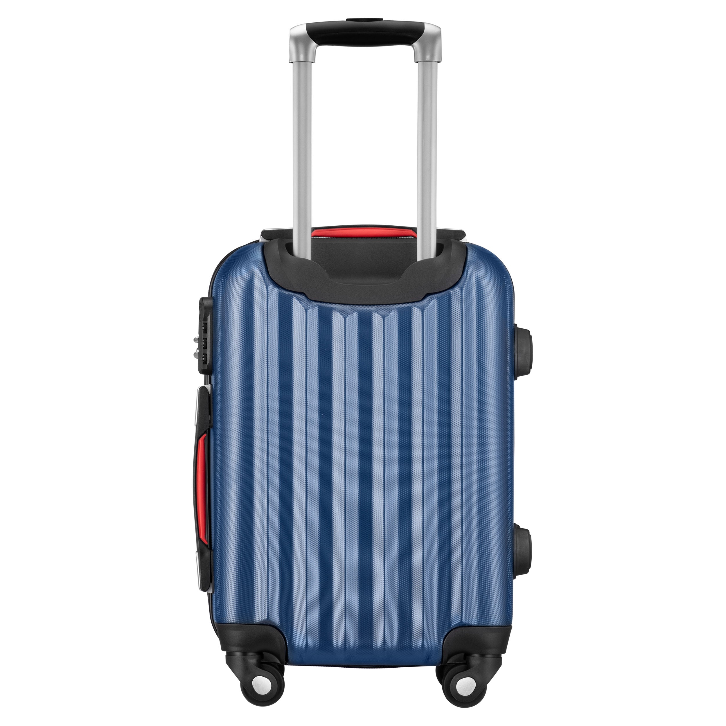 SUITCASES SET OF TRAVEL SUITCASES LUGGAGE SUITCASE ON WHEELS SET ABS 3IN1 Model Madera