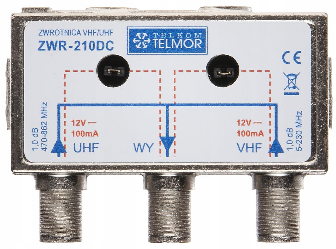 SUMATOR CROSSOVER ZWR-210 DC TELMOR DVB-T Manufacturer code WPA-0104-001-01