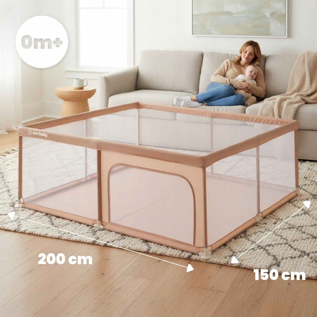 SUN BABY Children's playpen Dry pool LARGE toys with floor 150x200x68 Manufacturer code B02.008.0.2