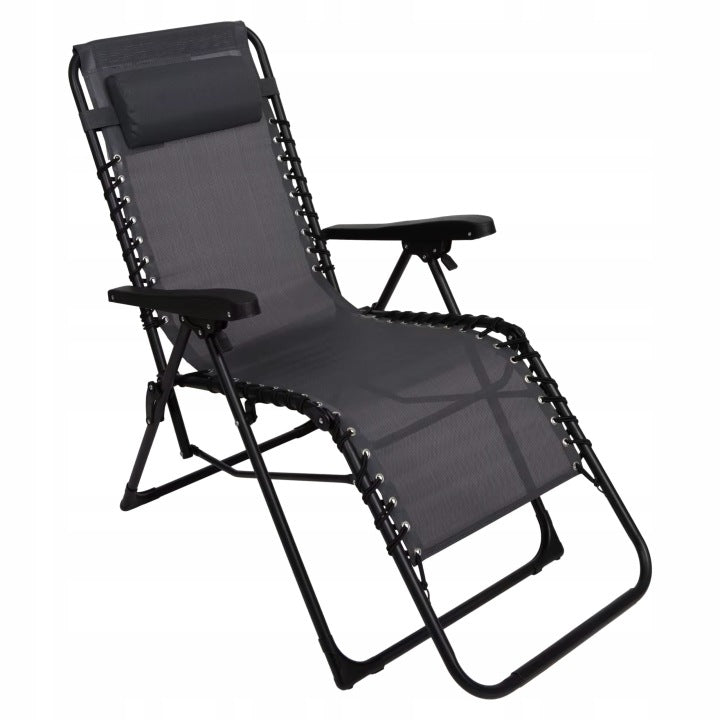 SUN LOUNGER FOLDING ZERO GRAVITY ORION GARDEN CHAIR BEACH CAMPING CHAIR