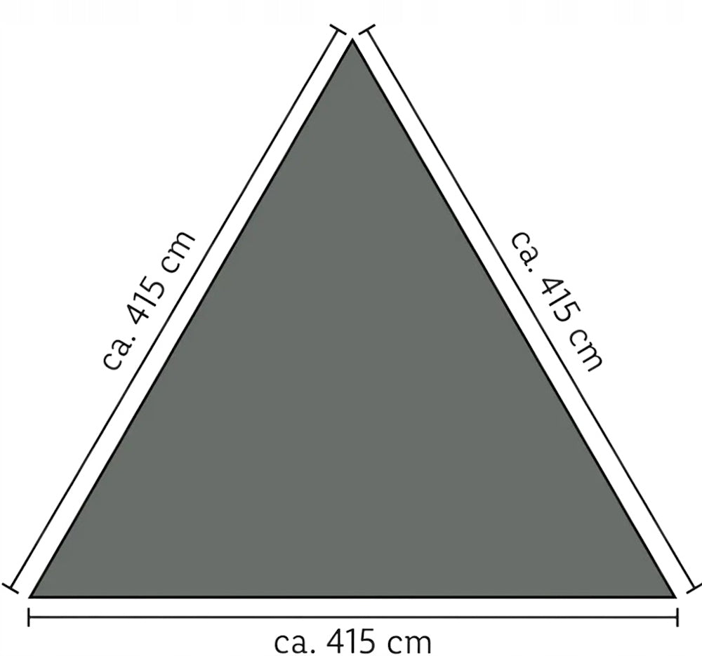 SUN SAIL ANTHRACITE 415x415x415 cm Brand no brand