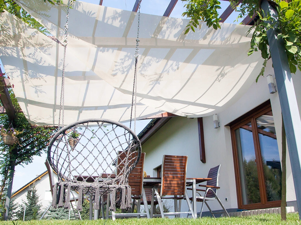 SUN SAIL FOR GARDEN TERRACE, WHITE CUSTOM SHADE SAIL Manufacturer code ZMESHW