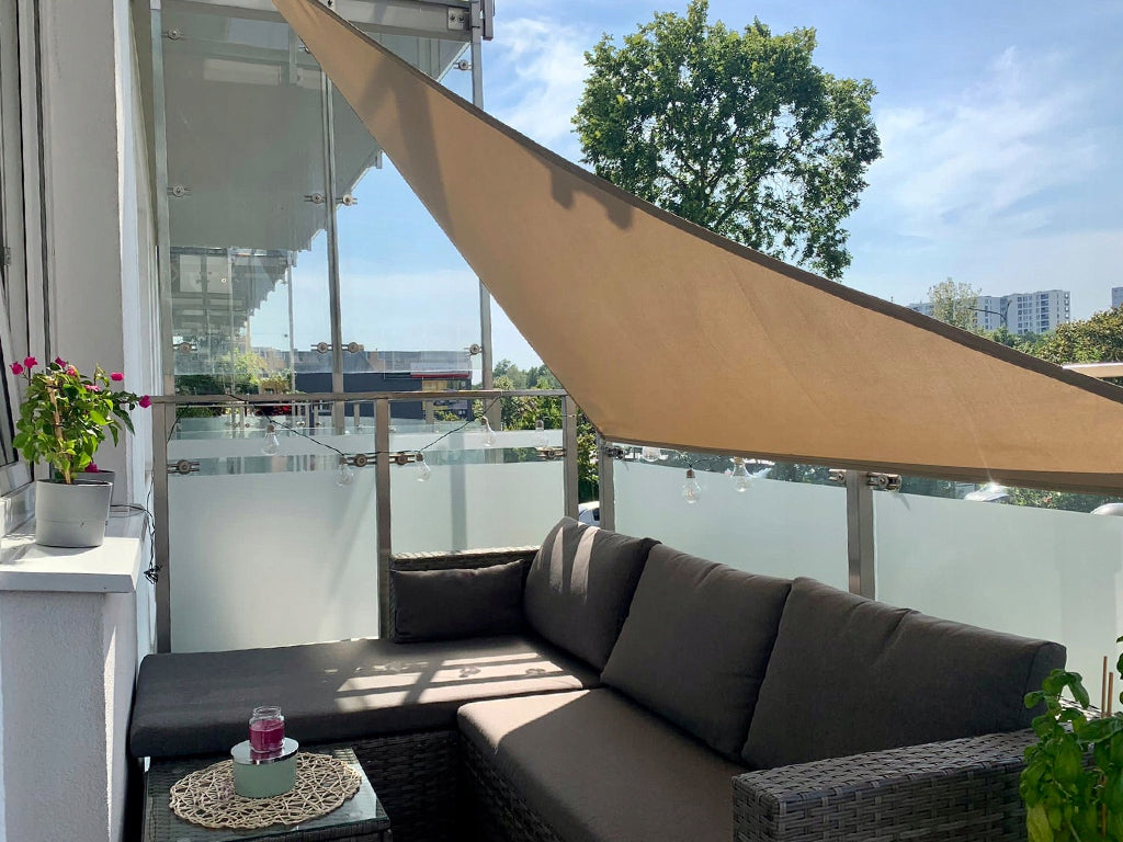 SUN SAIL WATERPROOF BALCONY FOR TERRACE BALCONY TO SIZE! Packaging status original