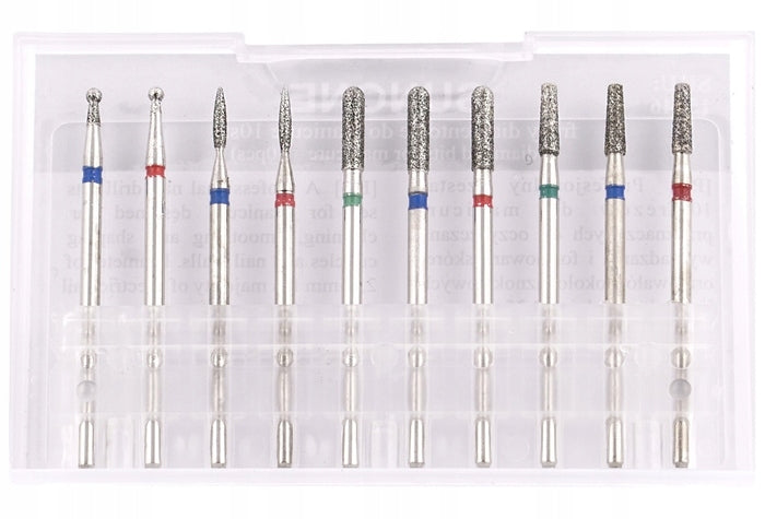 SUNONE Diamond Cutters for Manicure - 10 Pieces