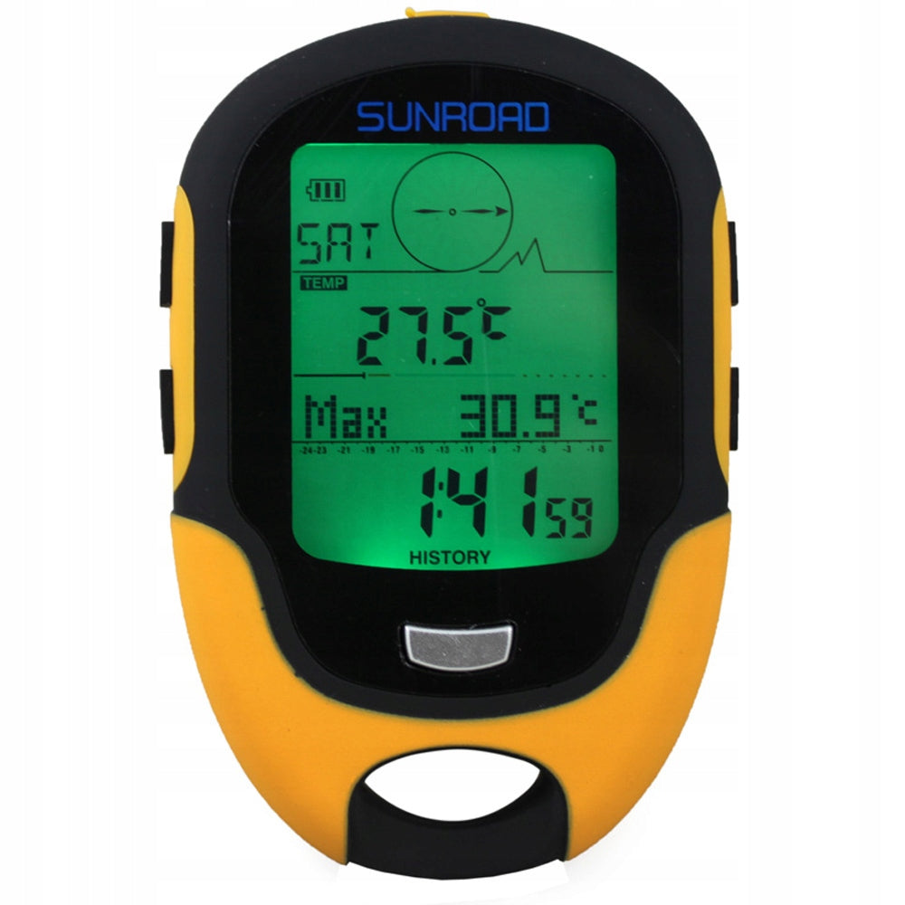 SUNROAD FR500 ALTIMETER BAROMETER COMPASS