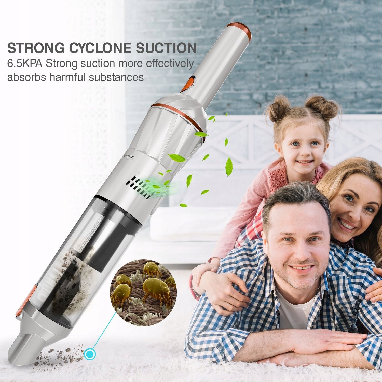 SUPER POWERFUL 7in1 CAR HANDHELD VACUUM CLEANER Brand TurboTronic