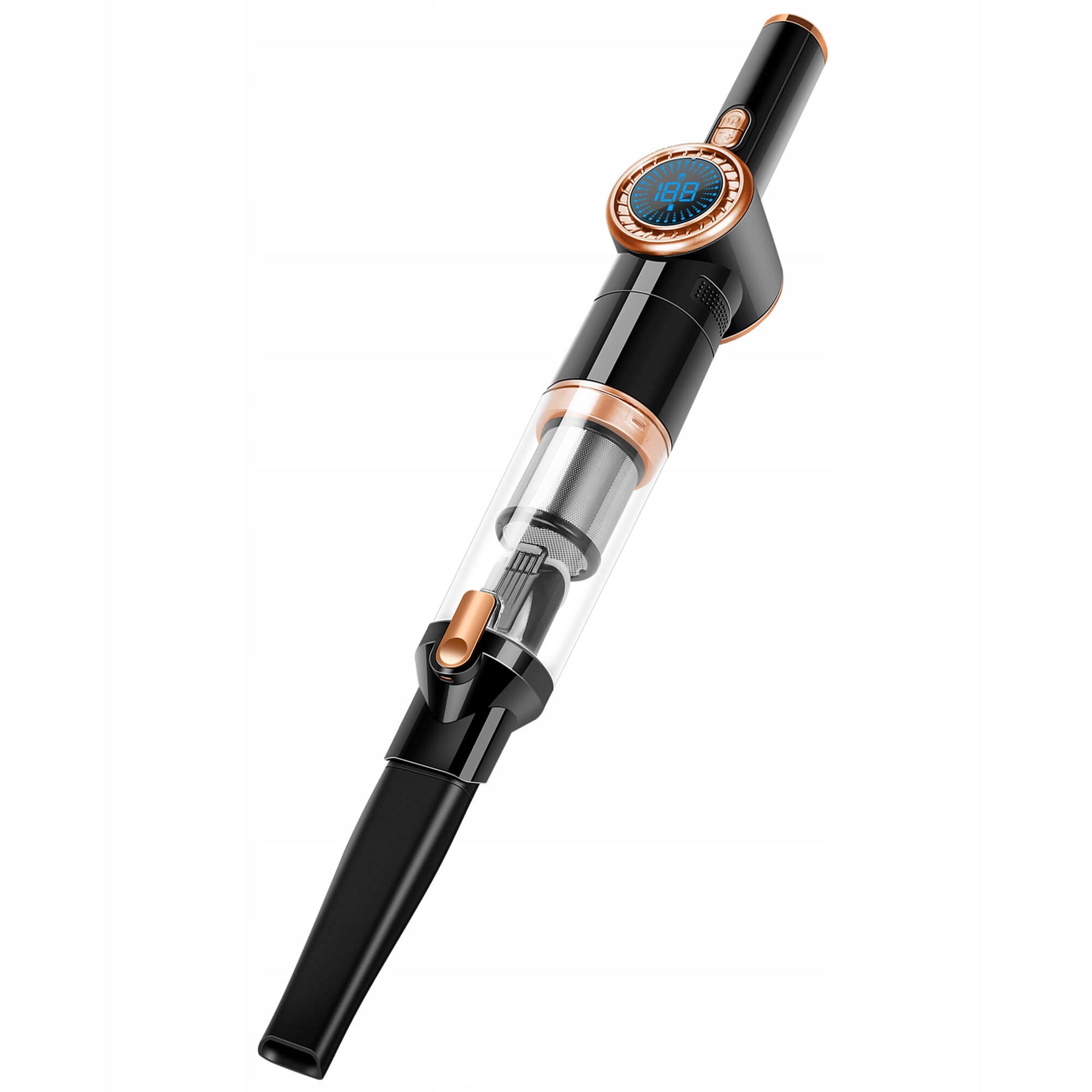 SUPER POWERFUL SILENT CAR HANDHELD VACUUM CLEANER 90W LED DISPLAY 15KPA Manufacturer code TT-CT20 GOLD