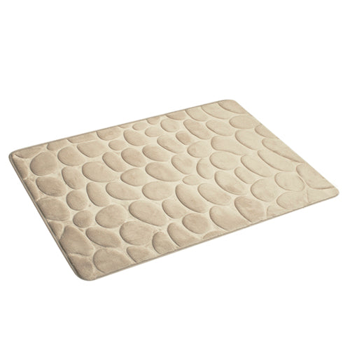 SUPER RUG for bathroom toilet mat plaid bathroom rug STONES 3D SOFT