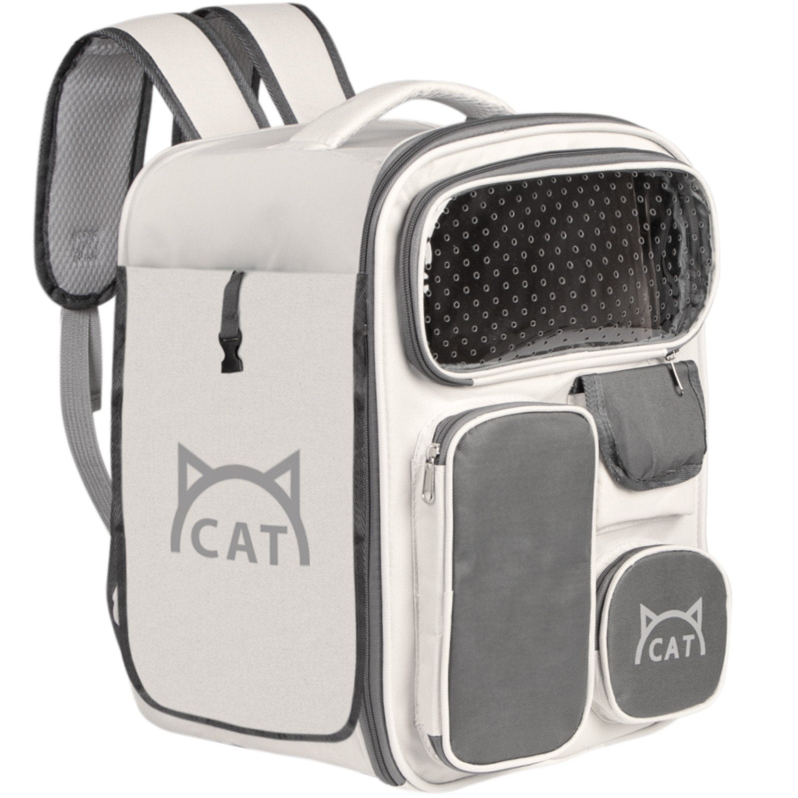 SUPER STRONG BACKPACK TRANSPORTER FOR CAT AND DOG COMFORTABLE VENTILATED BEZP.