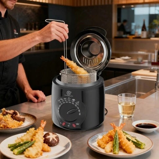 SUPERLEX AIR FRYER STRONG COMPACT 1 L FRIES CHICKENS Brand SUPERLEX