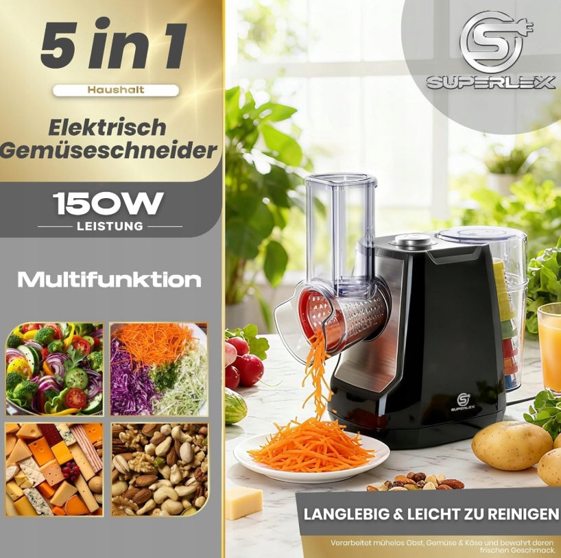 SUPERLEX SEG001DE 150 W Manufacturer code Szatkownica Tarka do Warzyw 5w1 Superlex