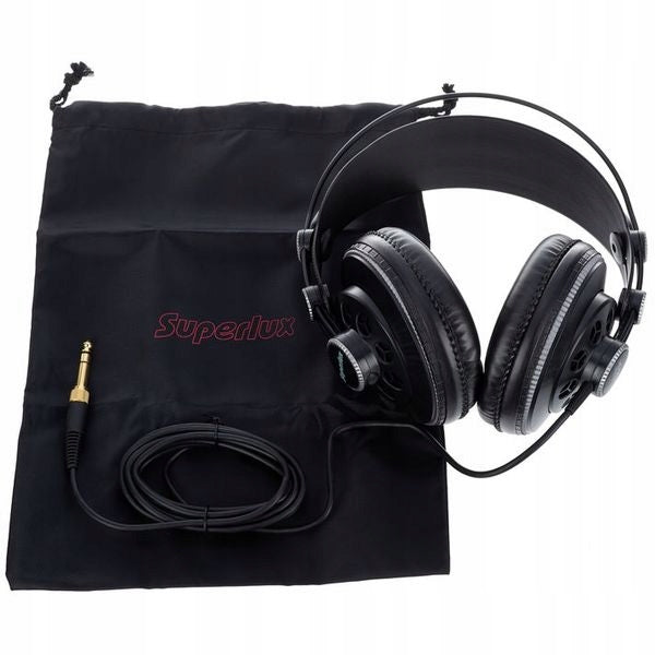 SUPERLUX HD-681 B good studio headphones