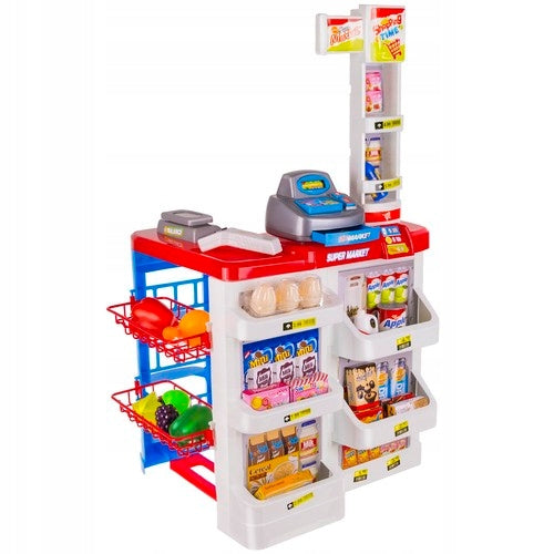 SUPERMARKET TOY CASH REGISTER TROLLEY ACCESSORIES MEGA SET EAN (GTIN) 5900779945289
