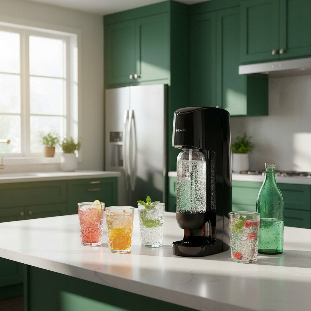 SUPERSODA Carbonated Water Saturator + 2x 1L Bottle | Set Brand no brand