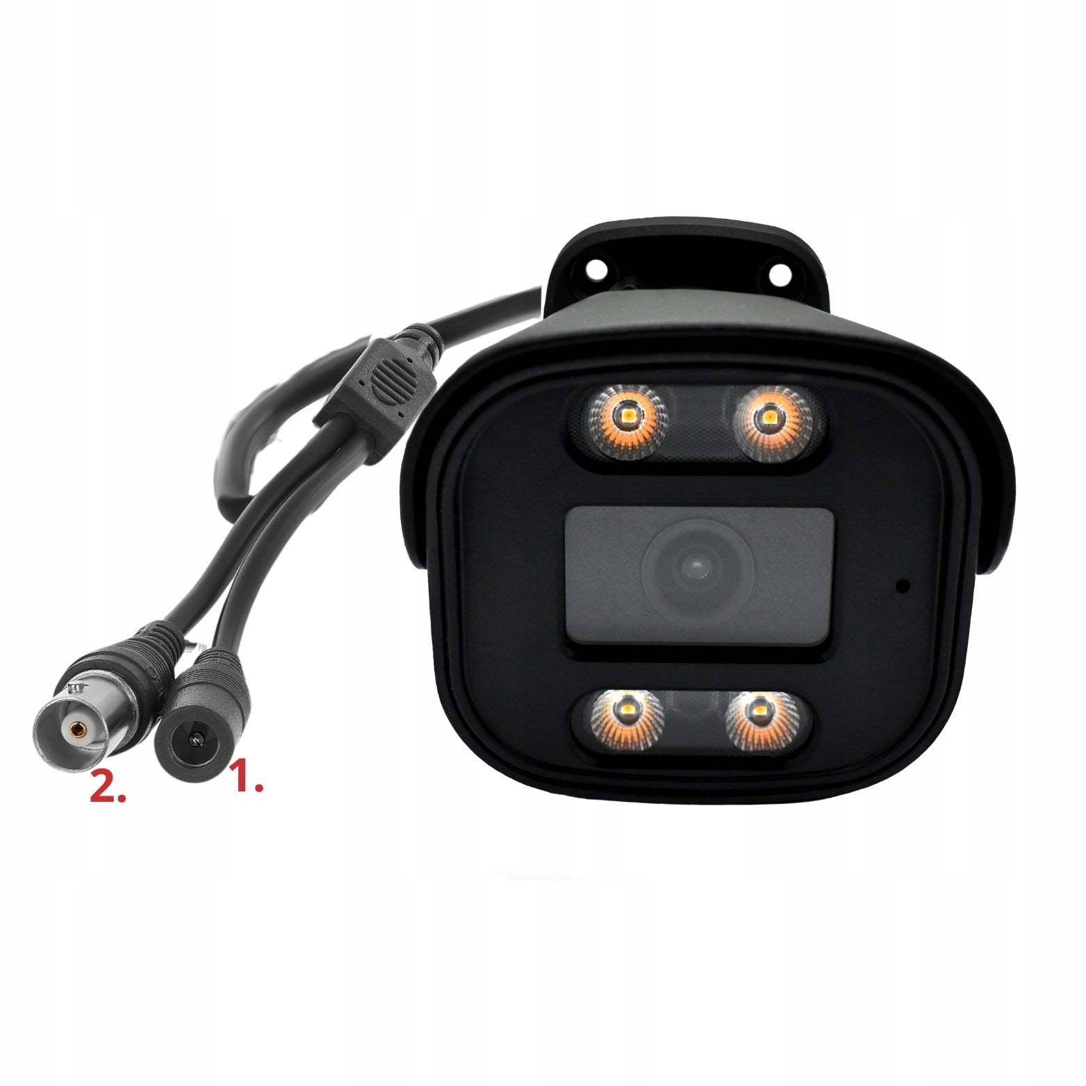 SURVEILLANCE KIT 6 CAMERAS 8Mpx DUAL LIGHT BLACK TUBE ANALOG EXTERNAL Manufacturer code DVS-XVR0801-N8+6xDVS-HA8028NT-IRLS