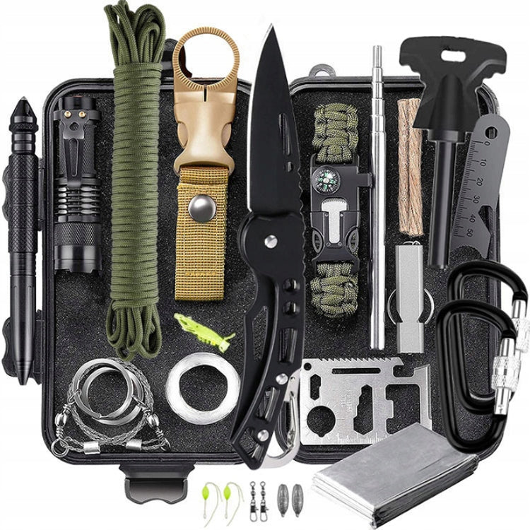 SURVIVAL KIT MILITARY GADGETS SURVIVAL TOOLS 34in1 XL