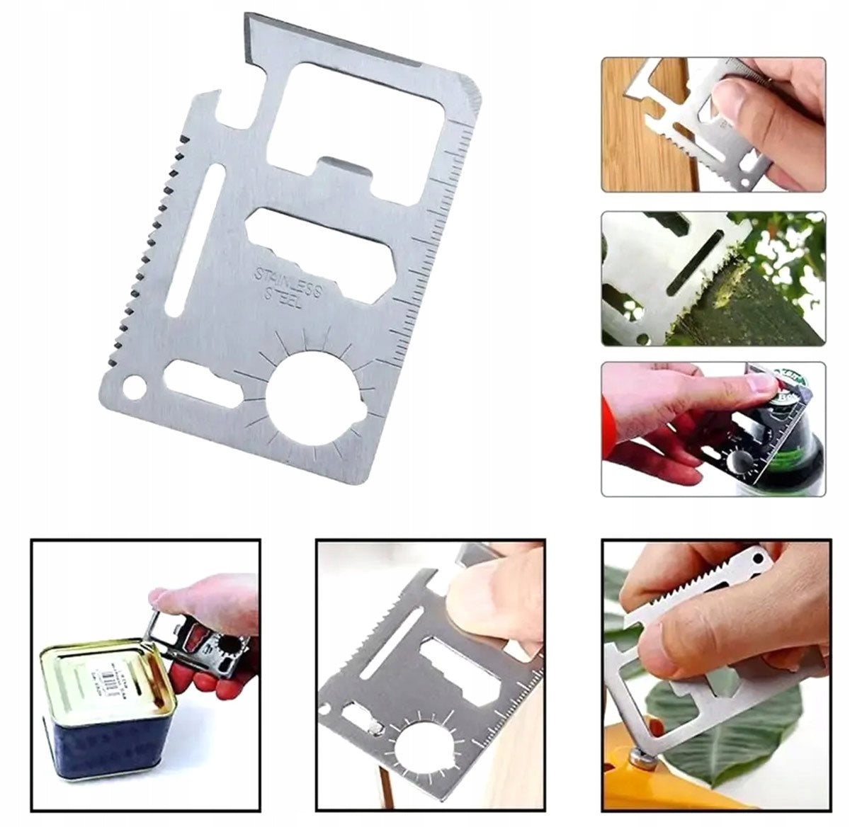 SURVIVAL KIT MILITARY TOURIST SURVIVAL ESSENTIAL 10IN1 Model ZESTAW SURVIVAL