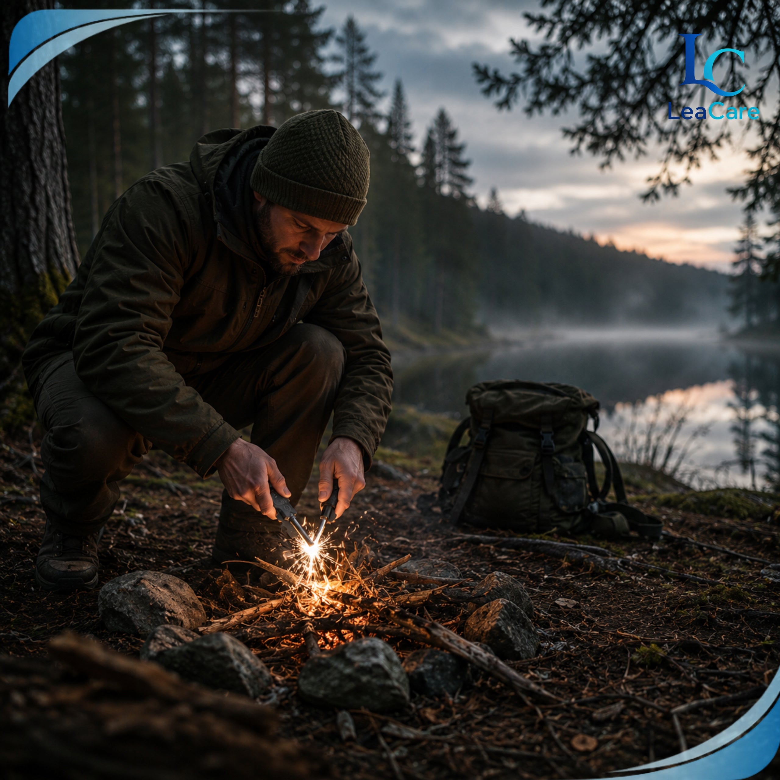SURVIVAL MILITARY SURVIVAL KIT IN CASE Essential 32in1 Brand Verk Group