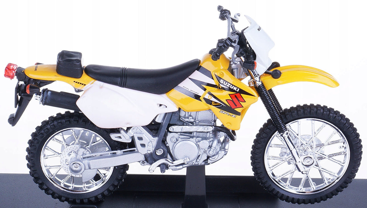 SUZUKI DR-Z400S MODEL METAL-PLASTIC WELLY MOTOR 1:18 CROSS Manufacturer code 121144