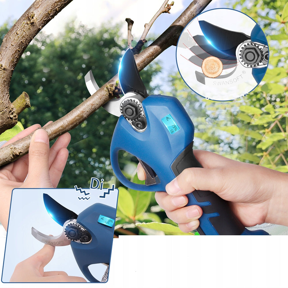 SWANSOFT electric secateur, 16.8V battery pruner for orchard & garden PRU28 Manufacturer code PRU28