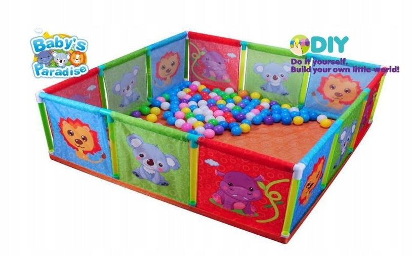 SWIMMING POOL FOR BALLS FOR CHILDREN 105x105x35 CM Brand Midex