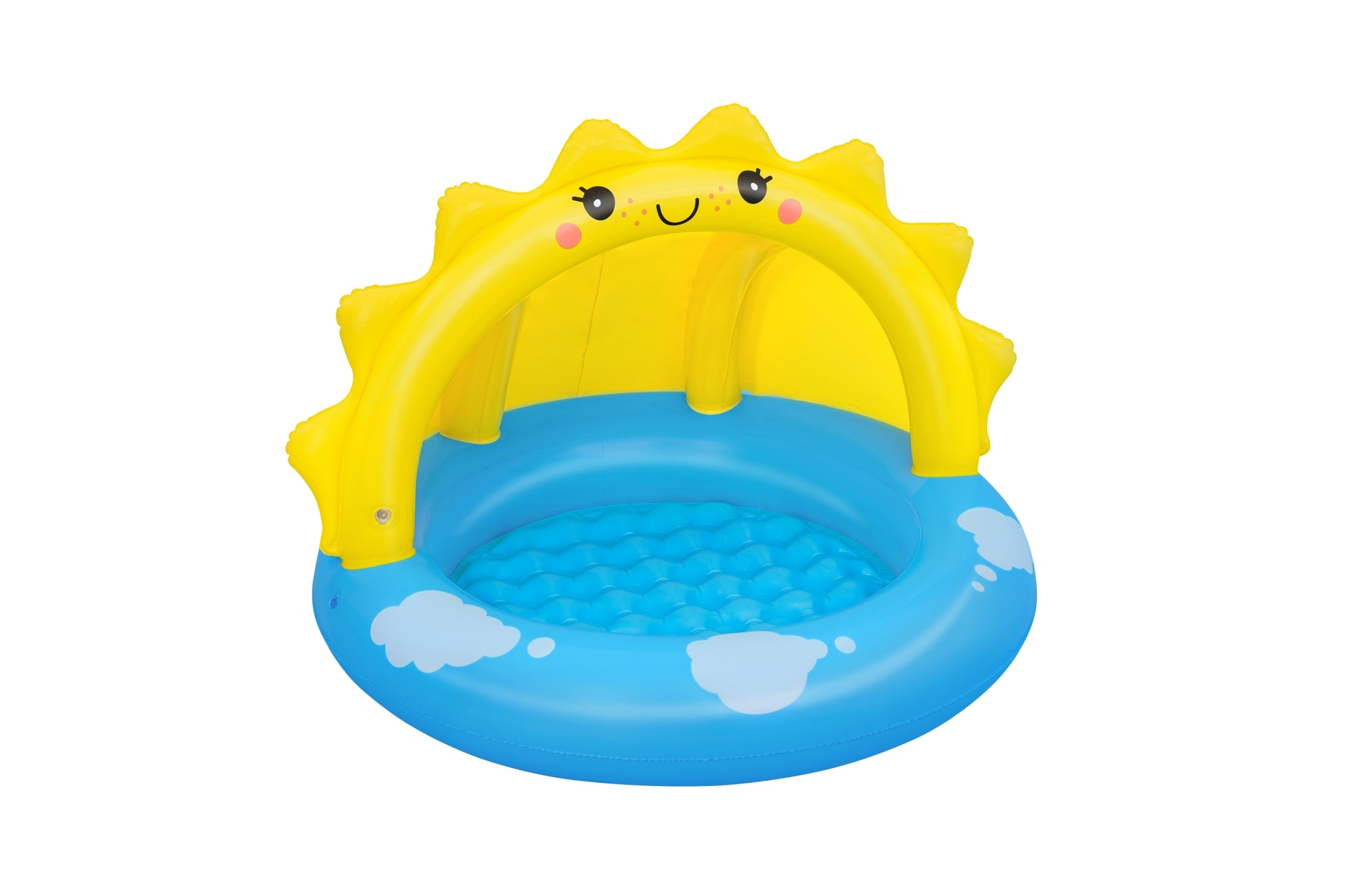 SWIMMING POOL INFLATABLE ROUND FOR CHILDREN WITH VISOR SUNSHINE 101 X 101 CM Length 101 cm