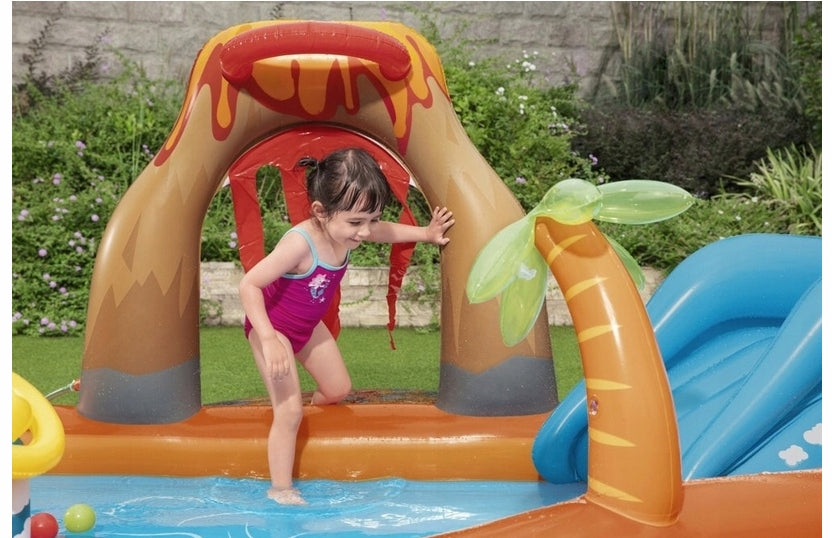 SWIMMING POOL PLAYGROUND LAVA FOR CHILDREN GARDEN INFLATABLE LARGE Brand Bestawy