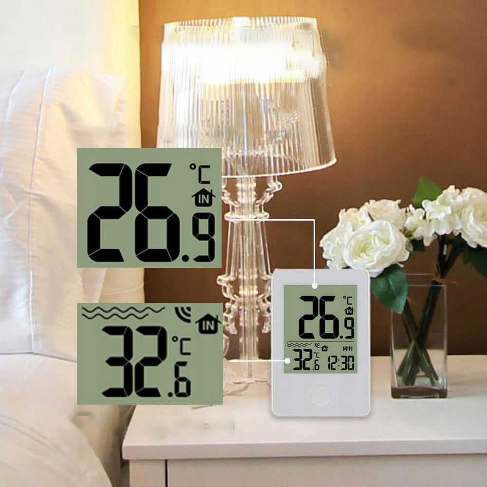 SWIMMING POOL THERMOMETER DIGITAL WATERPROOF IP67 WITH MEMORY FUNCTION Manufacturer code IB-0379-XX