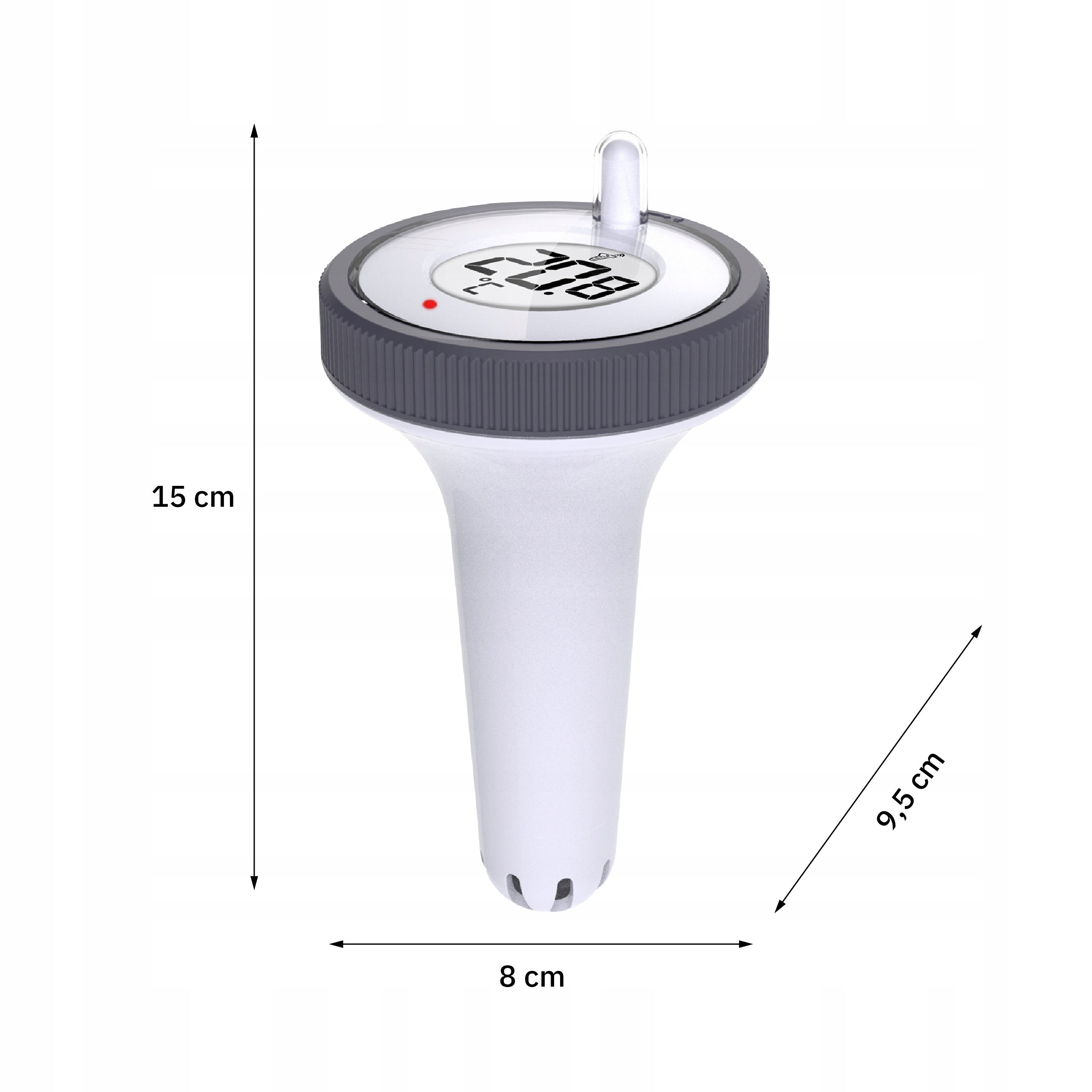 SWIMMING POOL THERMOMETER FLOATING METEO WEATHER STATION TB3 MEASUREMENT ON PHONE Certificates of conformity CE