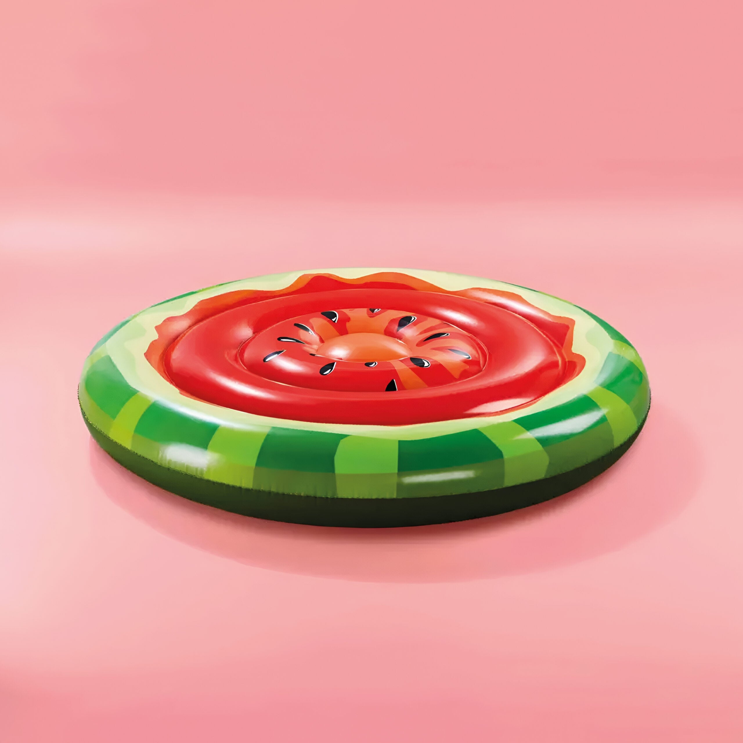 SWIMMING WHEEL INFLATABLE MATTRESS FOR POOL WATER BEACH LARGE WATERMELON CIRCLE Manufacturer code MATERAC DO BASENU NA PLAŻĘ DUŻY OWOC