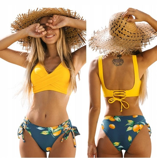 SWIMSUIT TWO-PIECE BIKINI BINDING / M