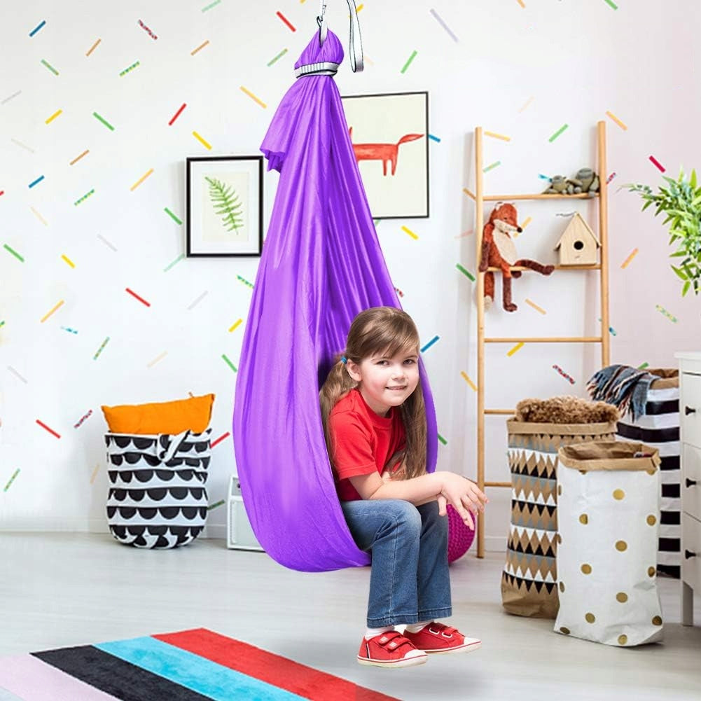 SWING FOR CHILDREN HAMMOCK SENSORY SCARF ACROBATIC SASH YOGA,GARDEN Brand no brand
