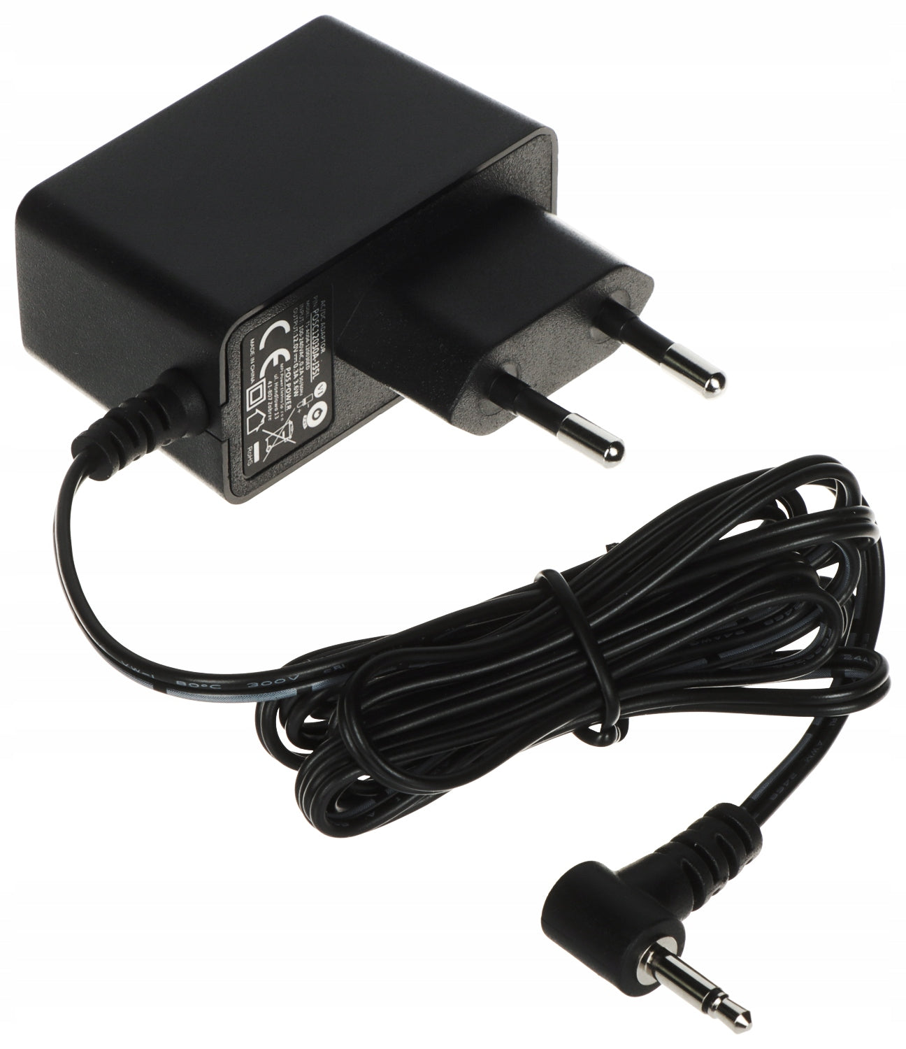 SWITCHING POWER SUPPLY 12V DC 0.3A Jack 3.5mm POS Manufacturer code ZASILACZ 12V DC 0.3A Jack 3.5 mm POS