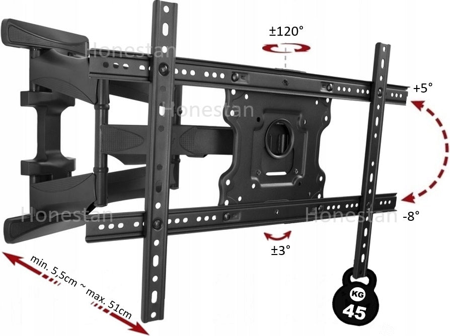 SWIVEL ARM FOR TV AMBILIGHT 65" PHILIPS MOUNT HANGER MOUNT Packaging status original