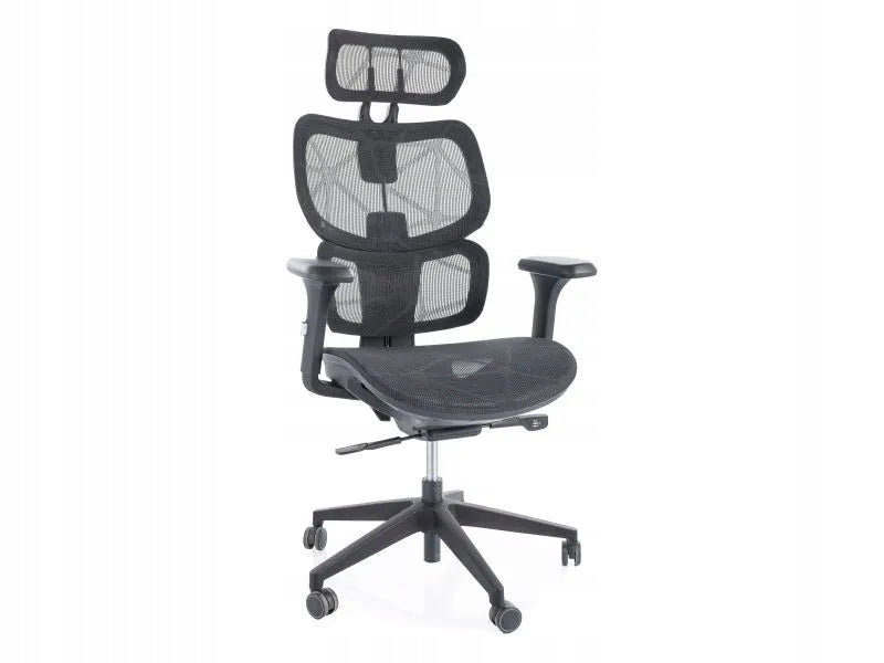 SWIVEL CHAIR DEVON BLACK
