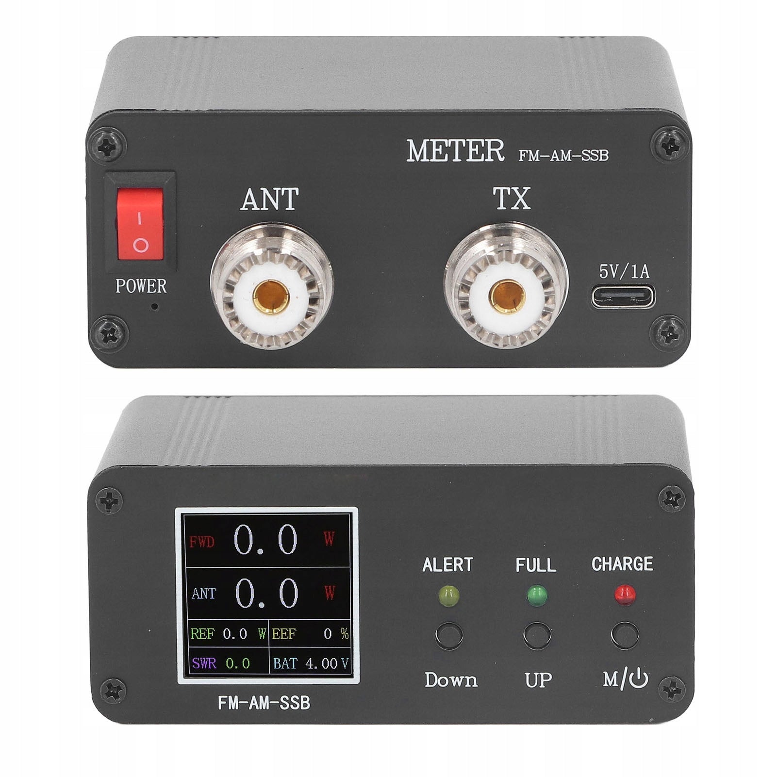 SWR METER 120W 1,8-54MHz 240X240 COLOR FM AM SSB SWR SCREEN