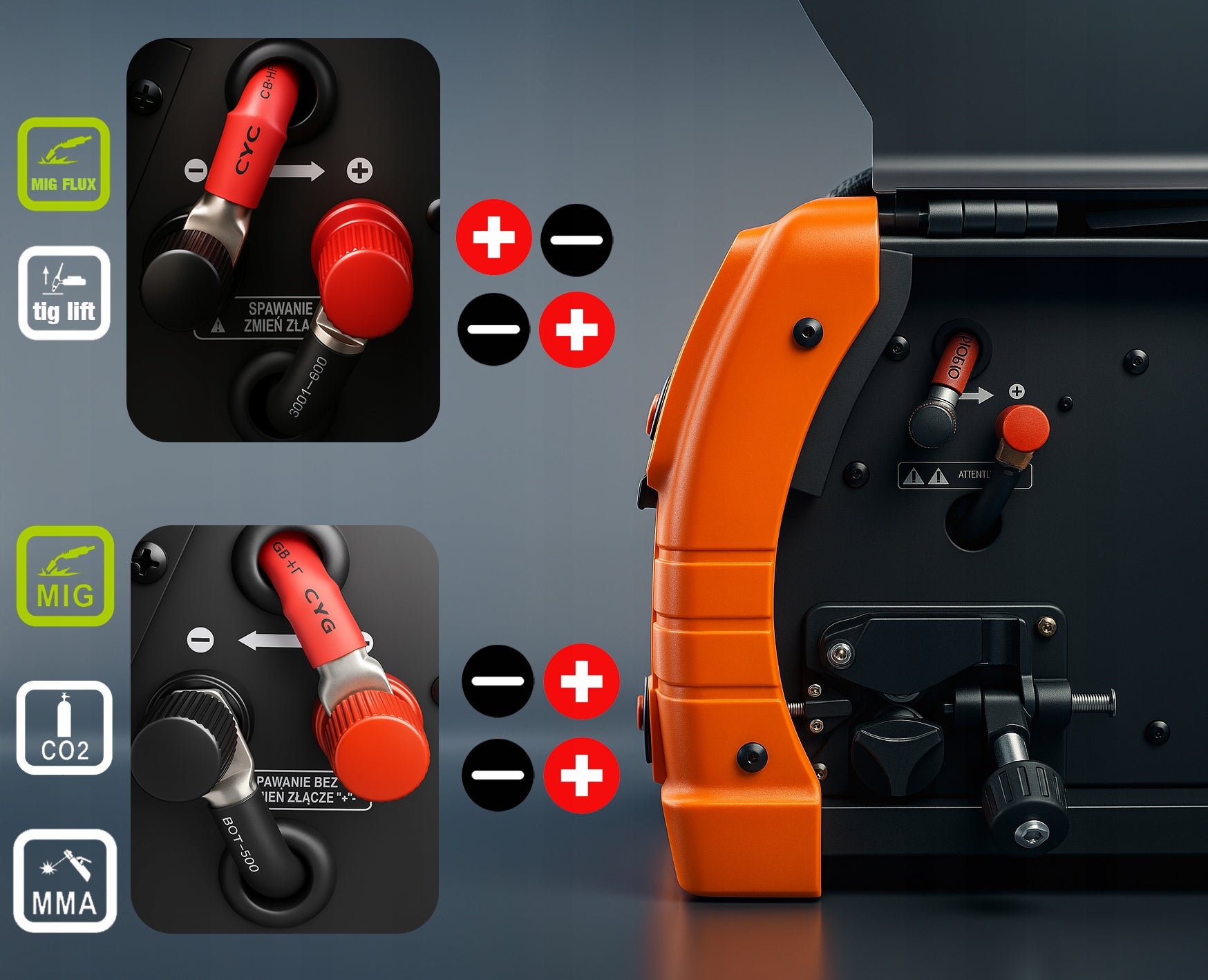 SYNERGY MIGOMAT MIG Co2 MMA TIG 200A PRO MP0121 inverter welder Packaging status original