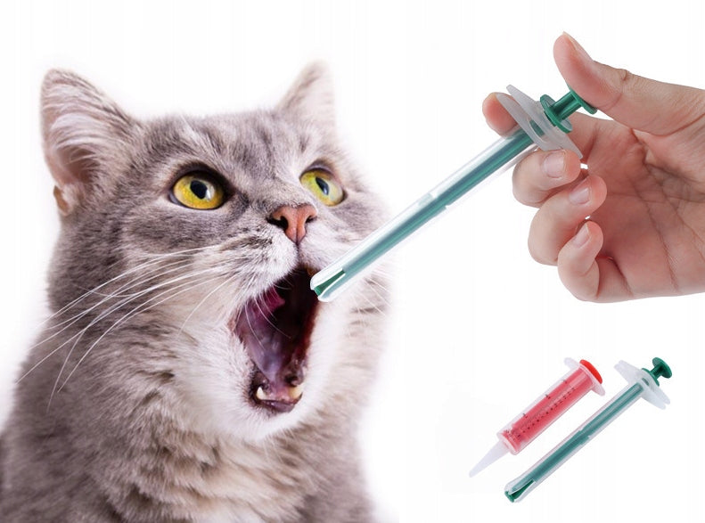 SYRINGE APPLICATOR FOR ADMINISTERING LIQUID TABLETS TO CATS DOGS DISPENSER Brand no brand