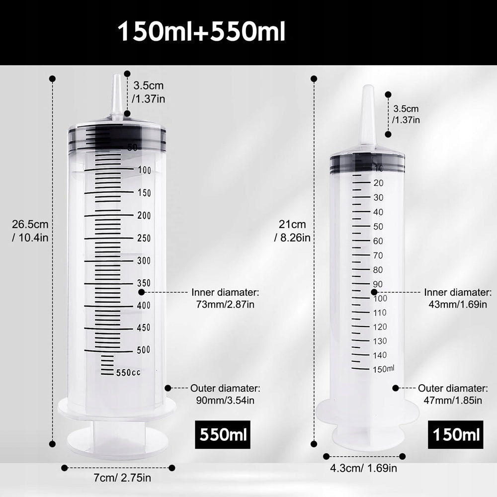 SYRINGE WITH TUBE, LARGE MEASURING SYRINGE FOR SUCTION OF LIQUID OIL Manufacturer code STRZYKAWKI