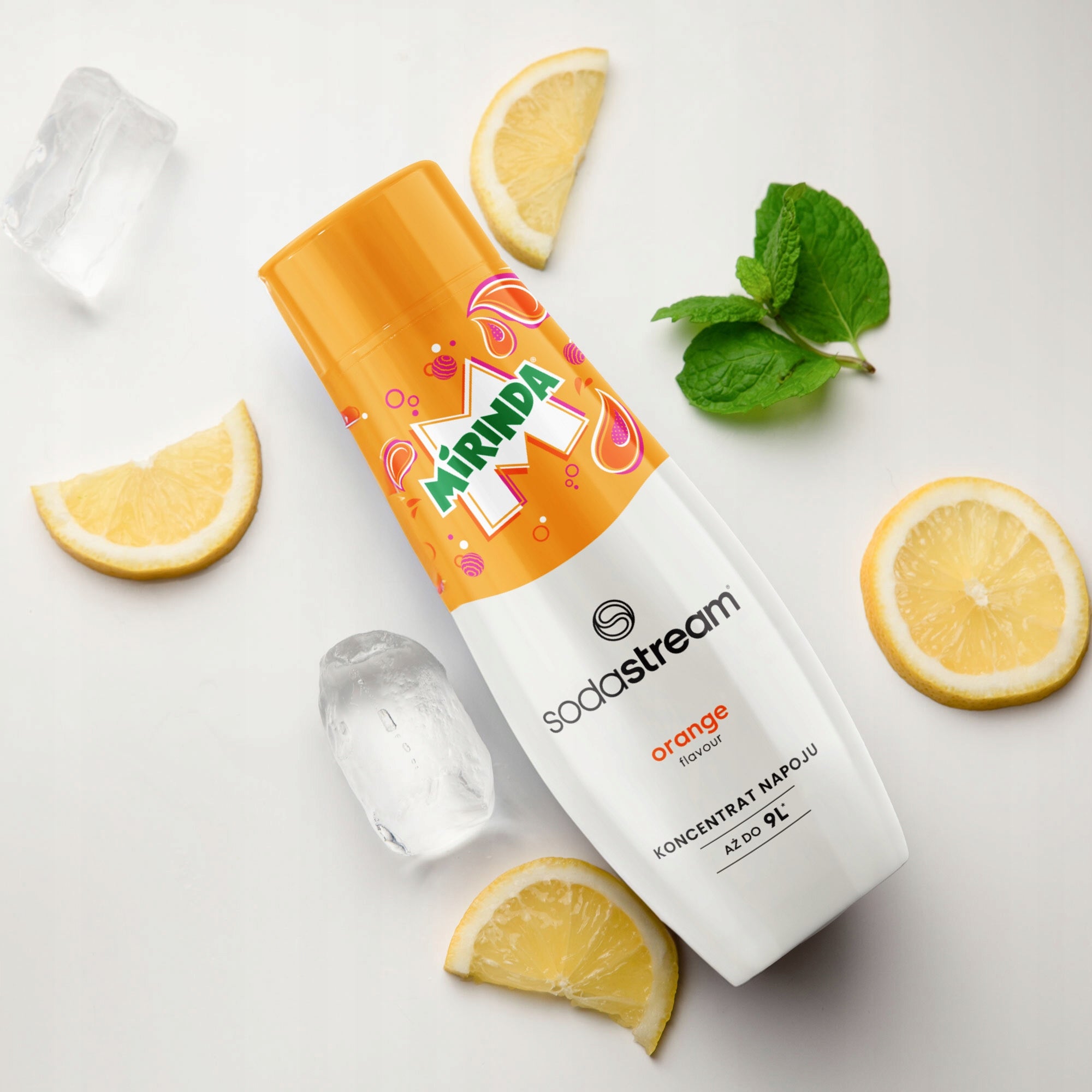 SYRUP SODASTREAM MIRINDA CONCENTRATE FOR SATURATOR TERRA 9L DRINK WITH 440ML Manufacturer code 5906333322824