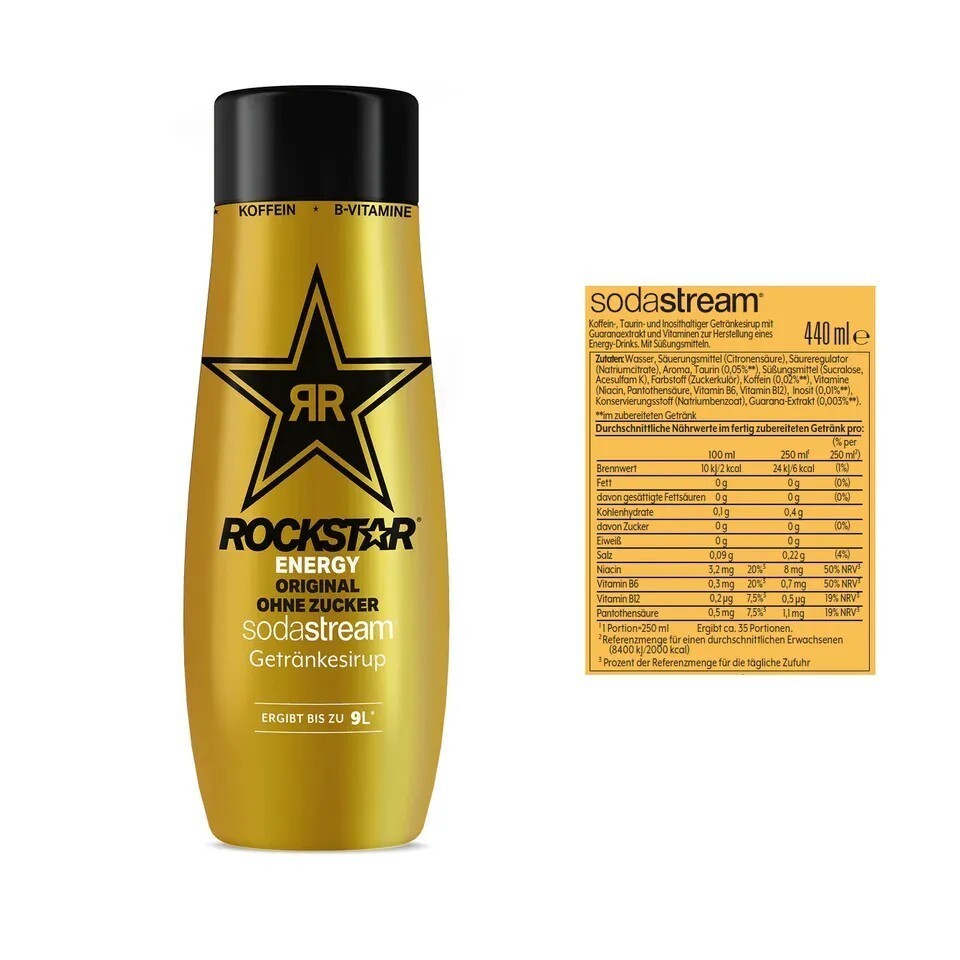 SYRUP SodaStream ROCKSTAR TROPICAL GUAVA ZERO! ! ! EAN (GTIN) 7840261933531